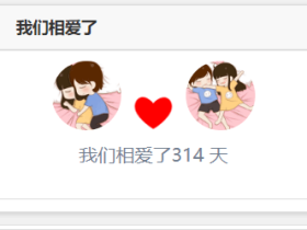 Wordpess添加恋爱天数小工具插件